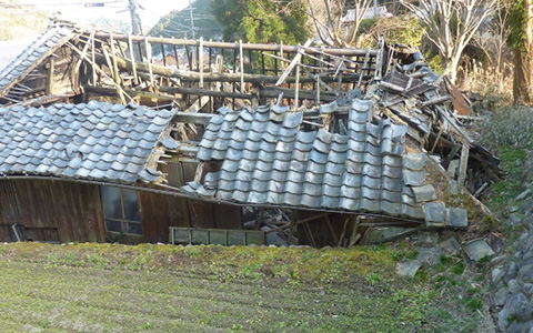 Risk-01.建物の倒壊や庭木が倒れる危険性がある
